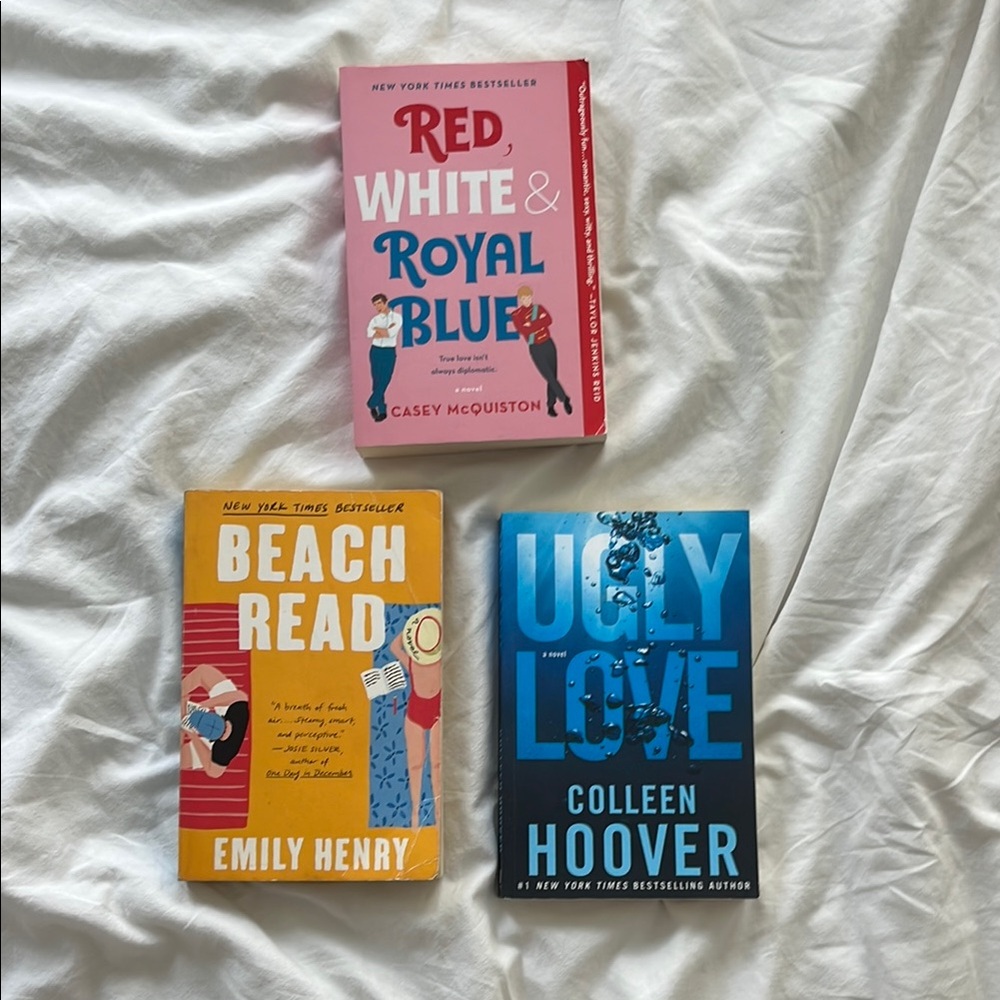 Set of 3 Romance Novels